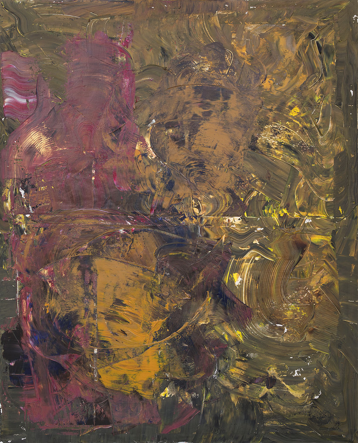 Enšpígl v Brunšviku, 2021, akryl na plátně, 190×150 cm